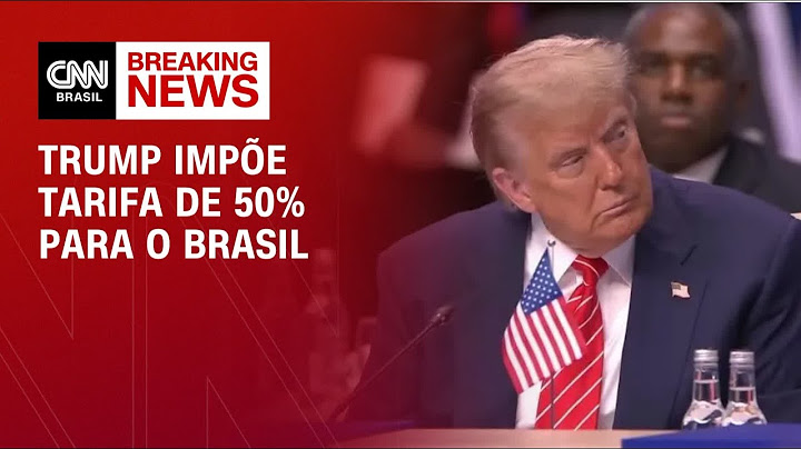 Trump impõe tarifa de 50% para o Brasil | CNN 360º