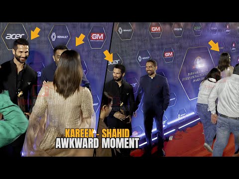 Kareena Kapoor Khan and Shahid Kapoor's Awkward Encounter at an Awards Show 2024