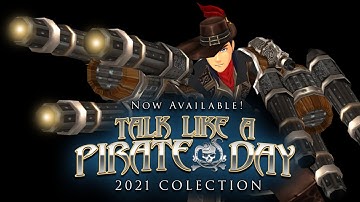 AQ3D 2021 TLAPD Collection! FREE Pirate Armor Set! New Fishing Rod & Fishing Area! AdventureQuest 3D