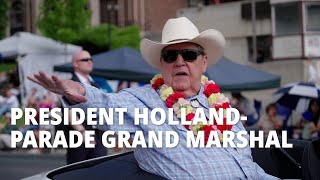 Download Lagu President Holland Leads Pioneer Day Parade MP3 Download Lagu President Holland Leads Pioneer Day Parade MP3