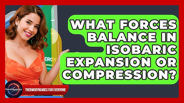 What Forces Balance In Isobaric Expansion Or Compression? - Thermodynamics For Everyone