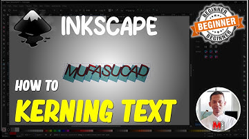 Inkscape How To Kerning Text