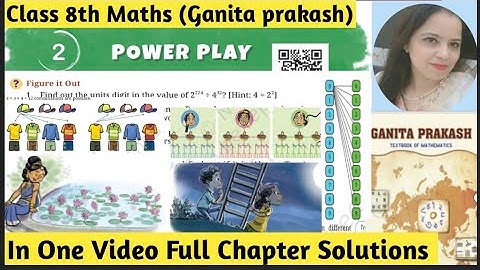Class -8th Maths Ganita Prakash Chapter -2 | Power Play |  Full Chapter solution 