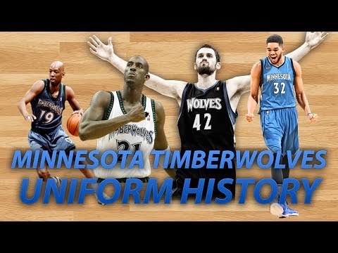 timberwolves jersey history