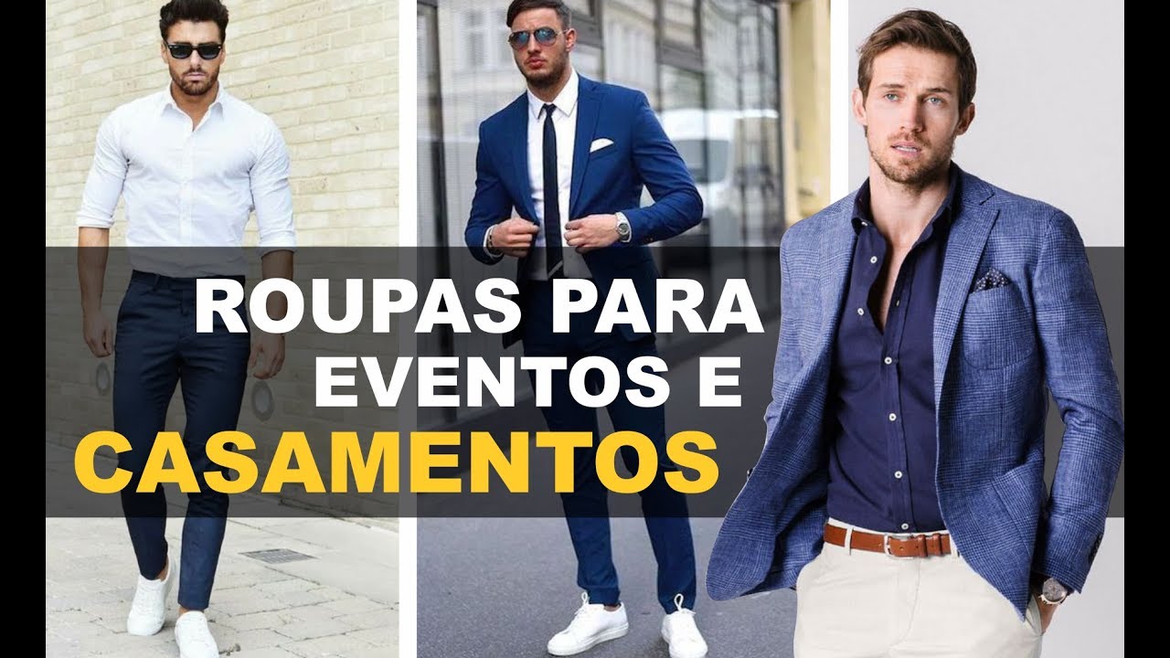 estilo de roupa masculina para casamento a tarde