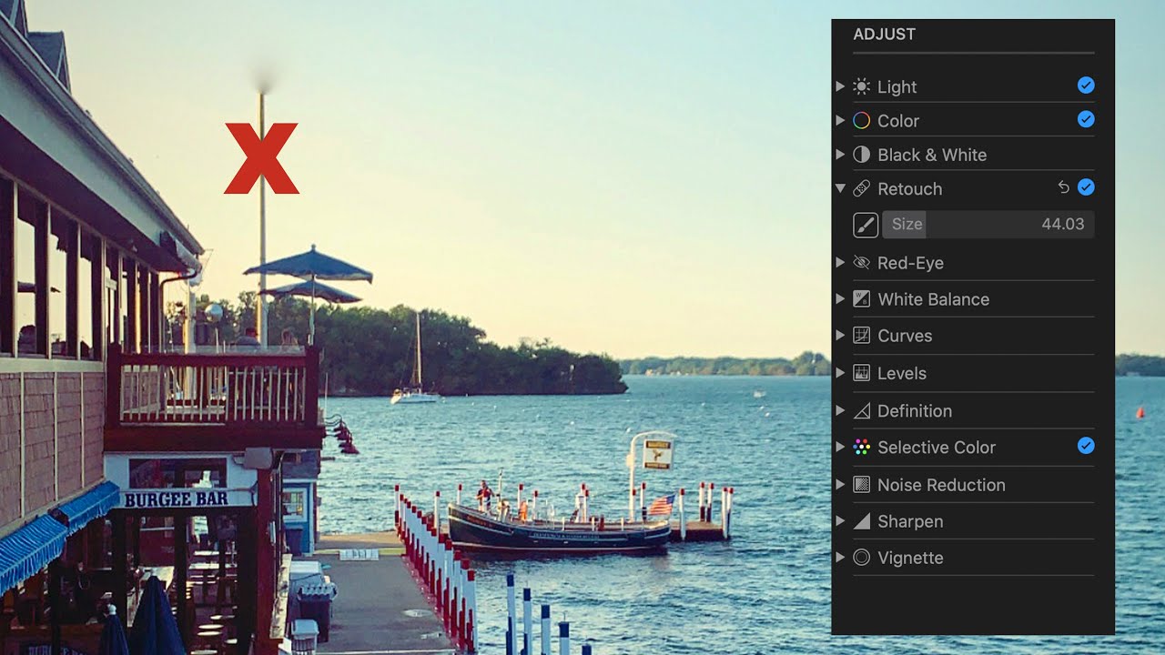 Get rid of unwanted items on your photos #shorts