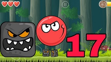 Level 17 - Red Ball 4 - Deep Forest