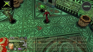 XEMU Xbox Emulator - Black Stone: Magic & Steel Ingame / Gameplay / 4x Upscaled (WIP)