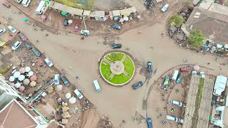 DRONE SUR LA VILLE DE DSCHANG