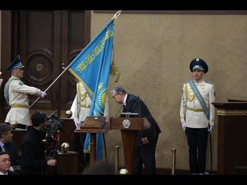 Церемония принесения присяги народу Казахстана Касым-Жомартом Токаевым