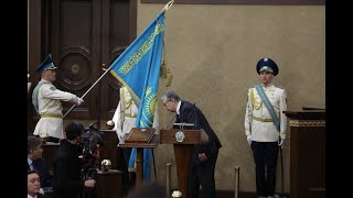 Церемония принесения присяги народу Казахстана Касым-Жомартом Токаевым