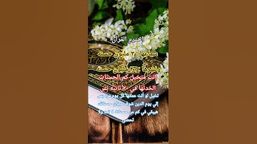 تلاوة سورة القرآن الكريم بصوت يريح القلب #اكسبلور #qruan #الشيخ #القارىء #يريح_القلب