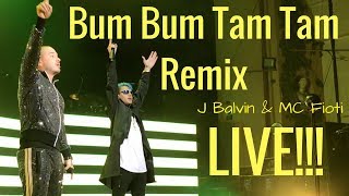 Bum Bum Tam Tam Remix - J Balvin & MC Fioti Live in Concierto!!!! Resimi