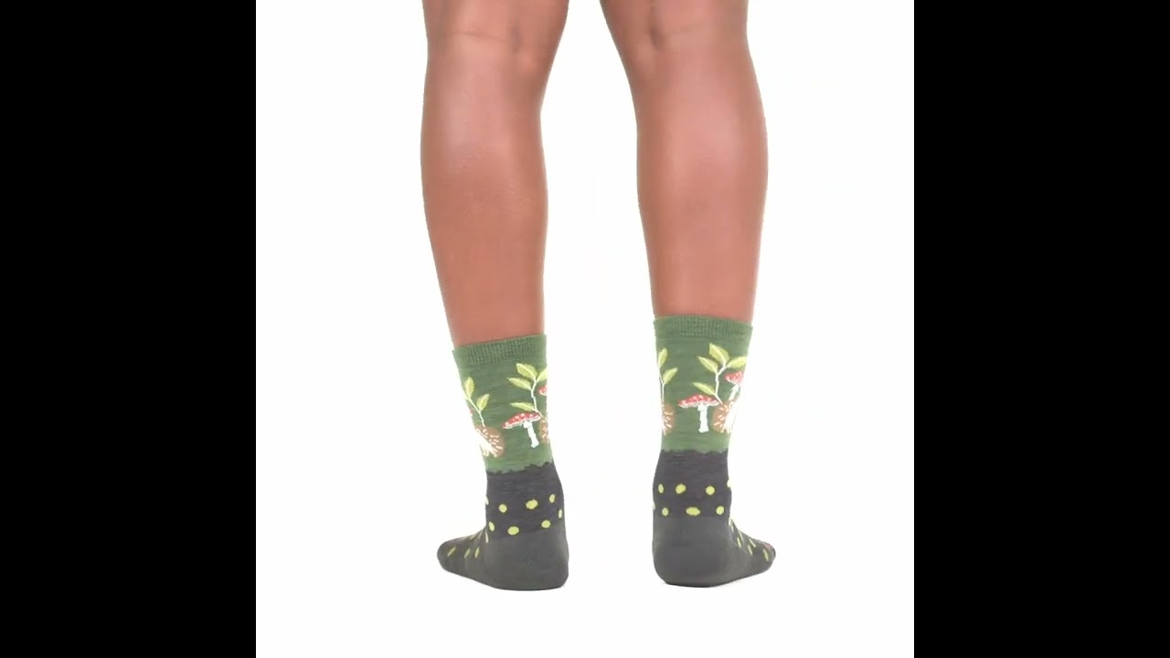 Preview of Darn Tough Wild Life Crew Lightweight Lifestyle Socks - Women's Video