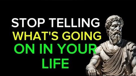 How to DISAPPEAR and TRANSFORM Yourself | The STOIC Way