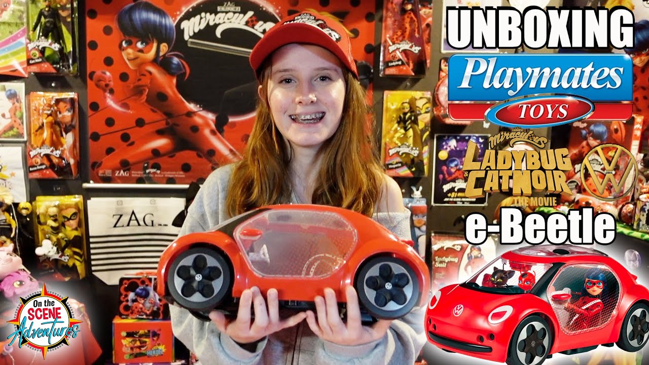 Miraculous Ladybug Playmates Toys Unboxing (Part Two) Volkswagen e