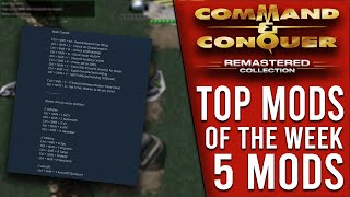 COMMAND & CONQUER REMASTERED -  MOD LIST | Week #4 - Top 5 Mods [2020]
