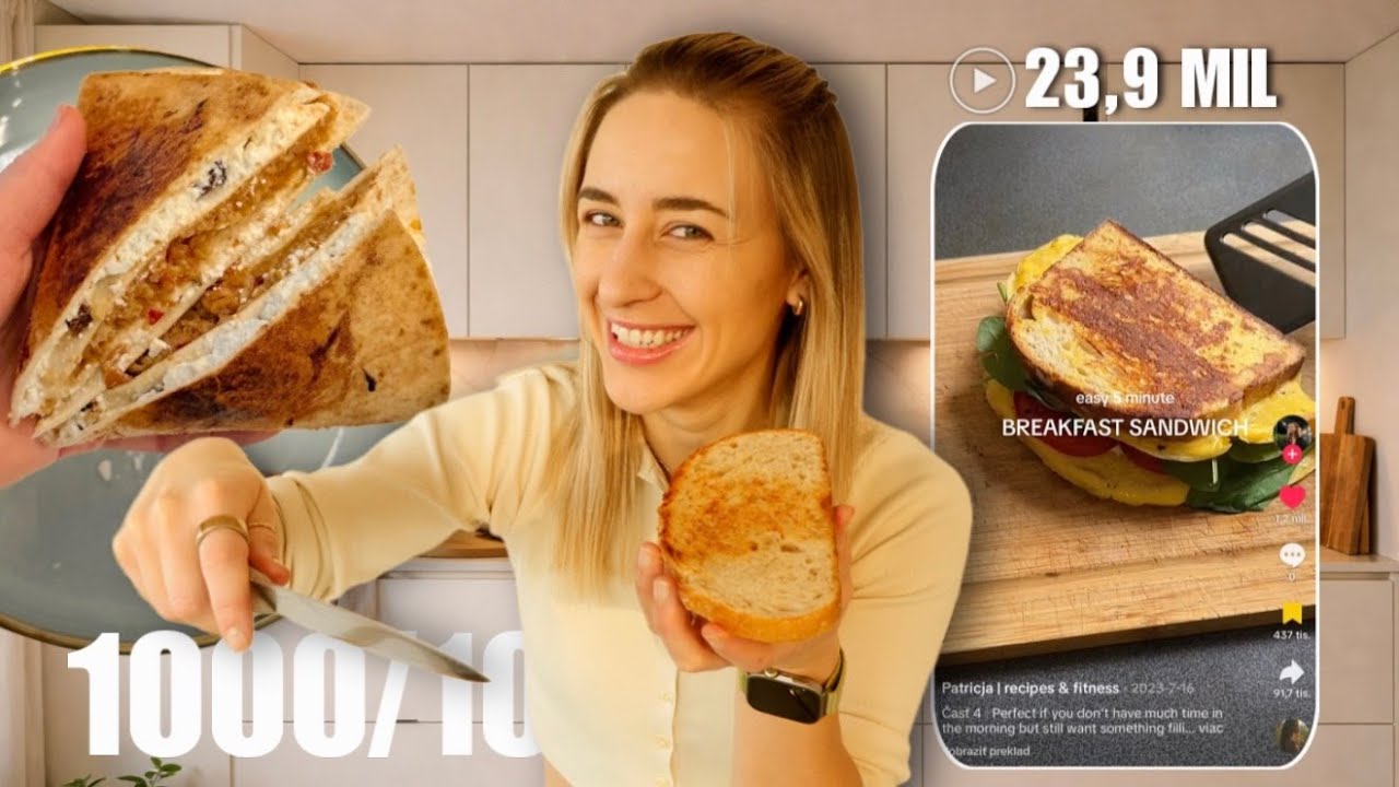 Skúšam 5 MINÚTOVÉ VIRÁLNE RAŇAJKY *fakt bomba*