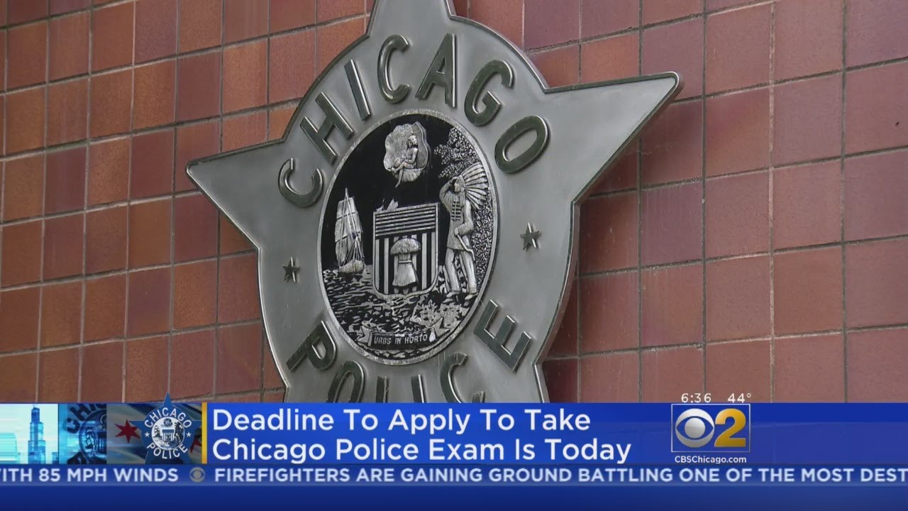 Deadline Approaching To Apply For Chicago Police Exam - YouTube