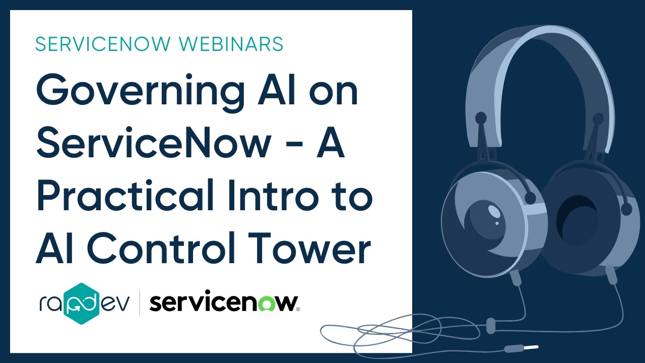 Governing AI on ServiceNow - A Practical Intro to AI Control Tower ...