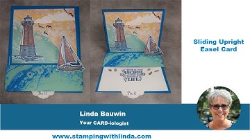 Sliding Upright Easel Card