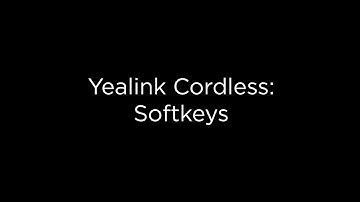 How to Use the Softkeys on Your Midco Yealink Cordless Handset