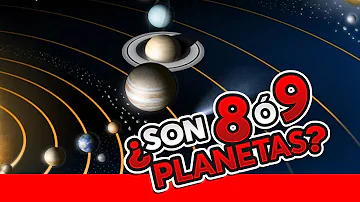 ¿Hay 8 planetas o 9?