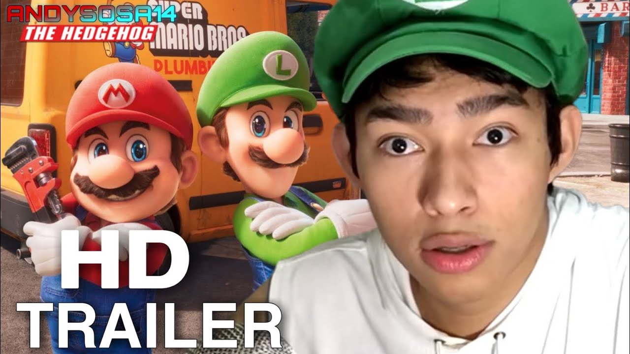 Luigi con la voz de Fernan en Super Mario bros: movie | Tráiler 2 ...