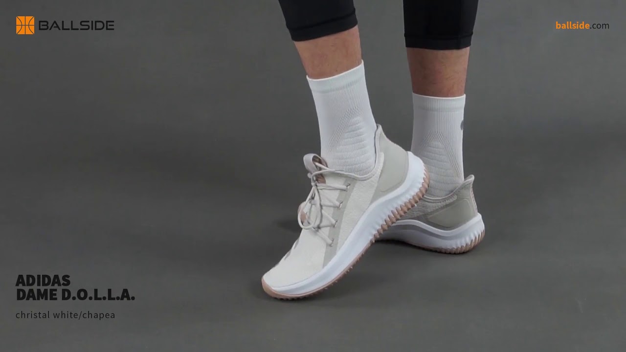 Adidas Dame D O L L A on feet - YouTube
