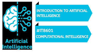 #IT8601 Introduction to Artificial Intelligence
