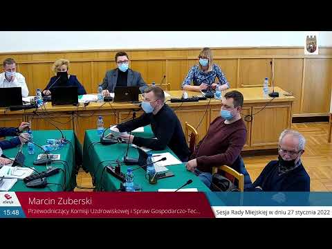 XLV Sesja Rady Miejskiej w Dusznikach-Zdroju w dniu 27.01.2022 r.