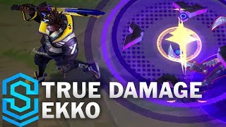 True Damage Ekko Skin Spotlight  League of Legends