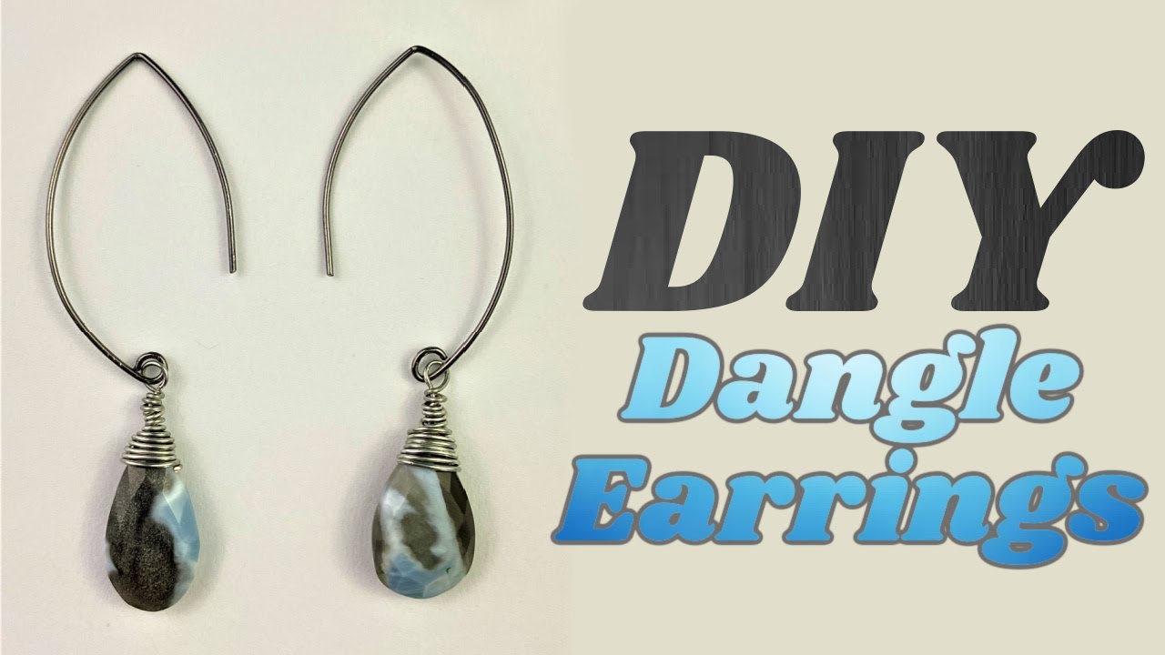 How to Make These Beaded Dangle Earrings for Beginners - DIY Beaded ...