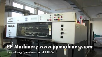 4179 Heidelberg Speedmaster SM 102-2 P - Age: 1995