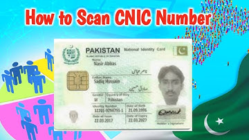 How to Scan CNIC Number on Tablet || Enter CNIC Number of all Households
