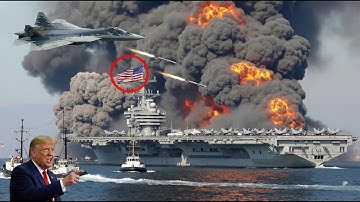 13 minutes ago: Russian Sukhoi pilot brutally destroys US aircraft carrier in the Black Sea