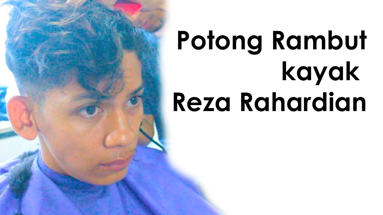 CARA MUDAH POTONG RAMBUT KERITING YouTube