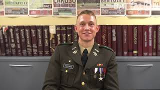 Junior Yell Candidate Jacob Huffman