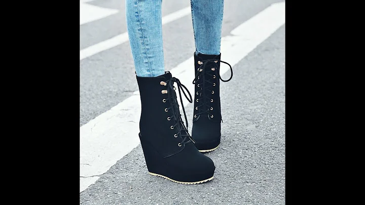 New Women Winter Boots Platform Wedge High Heel Aliexpress