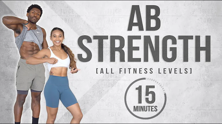 15 Minute Ab Strength Workout (Core Training/All F...