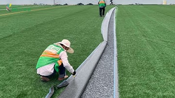 Quy Trình Thi Công Sân Bóng Cỏ Nhân Tạo 2 Sân 5 Trong Sân 7 Người