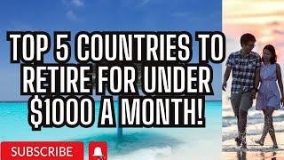 Retire in Style: Top 5 Asian Paradises for Under $1000 a Month
