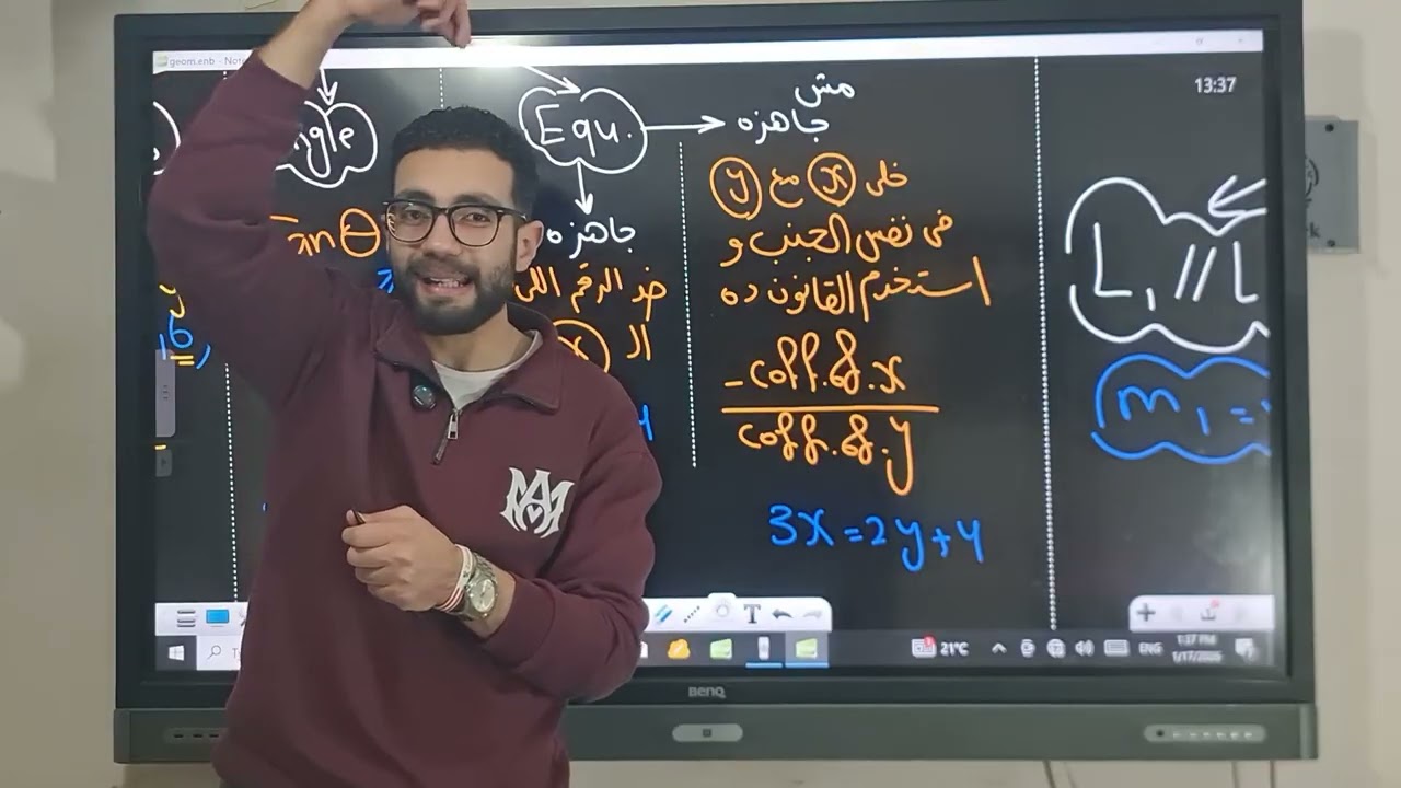 Slope of straight line