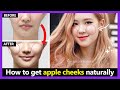 Just 1 minute! How to get apple cheeks and Lift sagging cheeks to look naturally firm. (Korean Yoga)