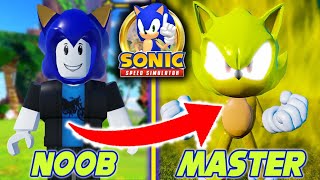 Unlocking Master Characters FAST in Sonic Speed Simulator! 