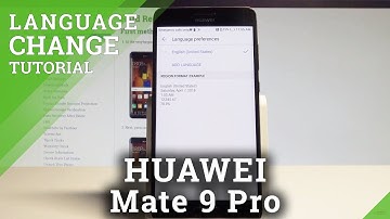 How to Change Language on HUAWEI Mate 9 Pro - Choose HUAWEI Language |HardReset.Info