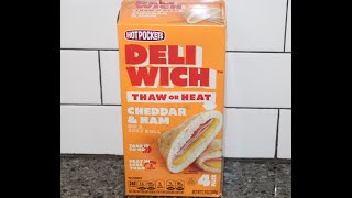 Hot Pockets Deliwich: Cheddar & Ham Review