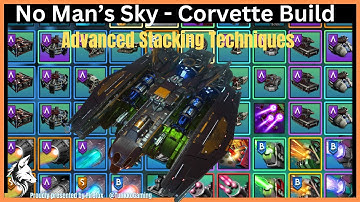 Basic Corvette Essential Parts Stacking Techniques | Corvette Build Tutorial | No Man