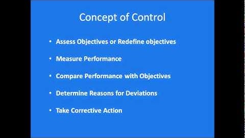 Strategic Control Plan