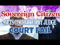 Sovereign Citizen Gets Corrected by Judge in Eviction Court FAIL